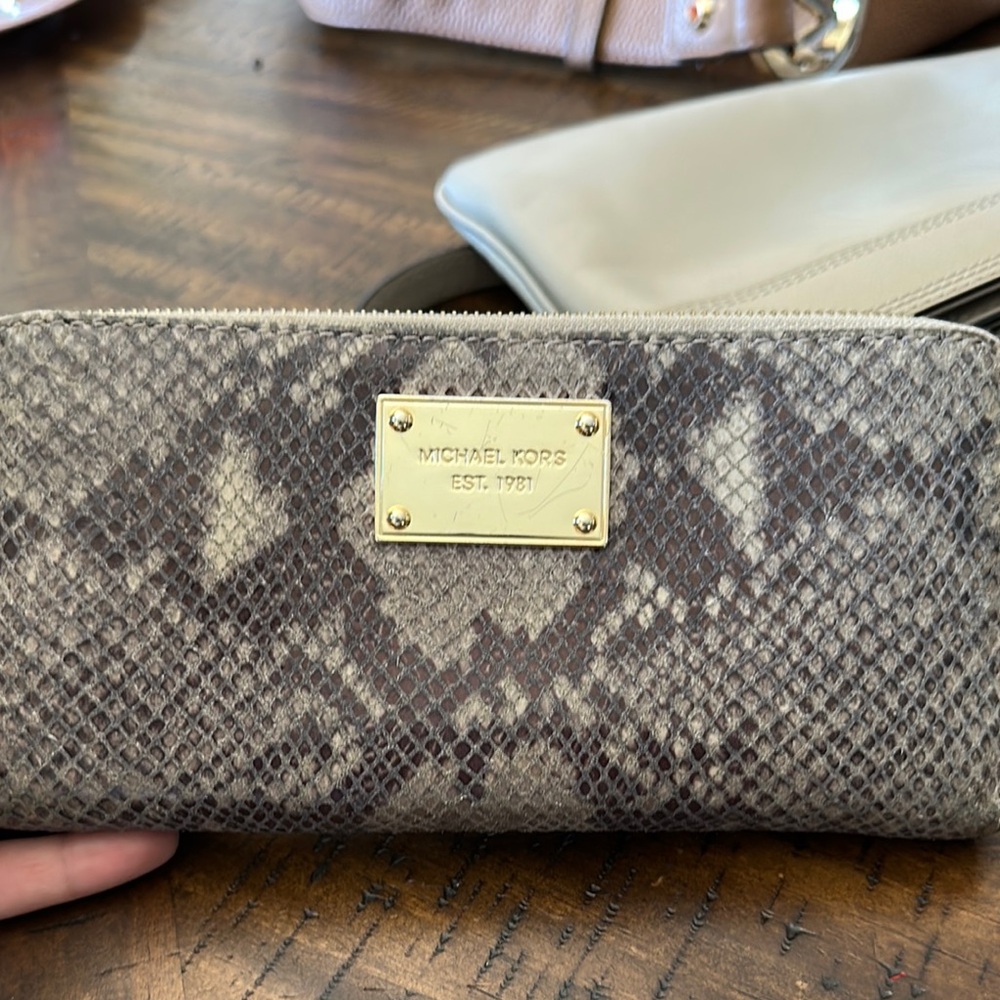 Michael Kors Brown Wallet Luxurious Design